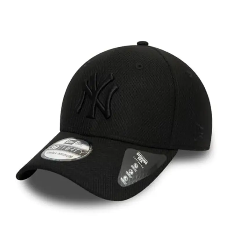 New Era York Yankees 39thirty Adjustable cap MLB Diamond Era Black/Black - S-M