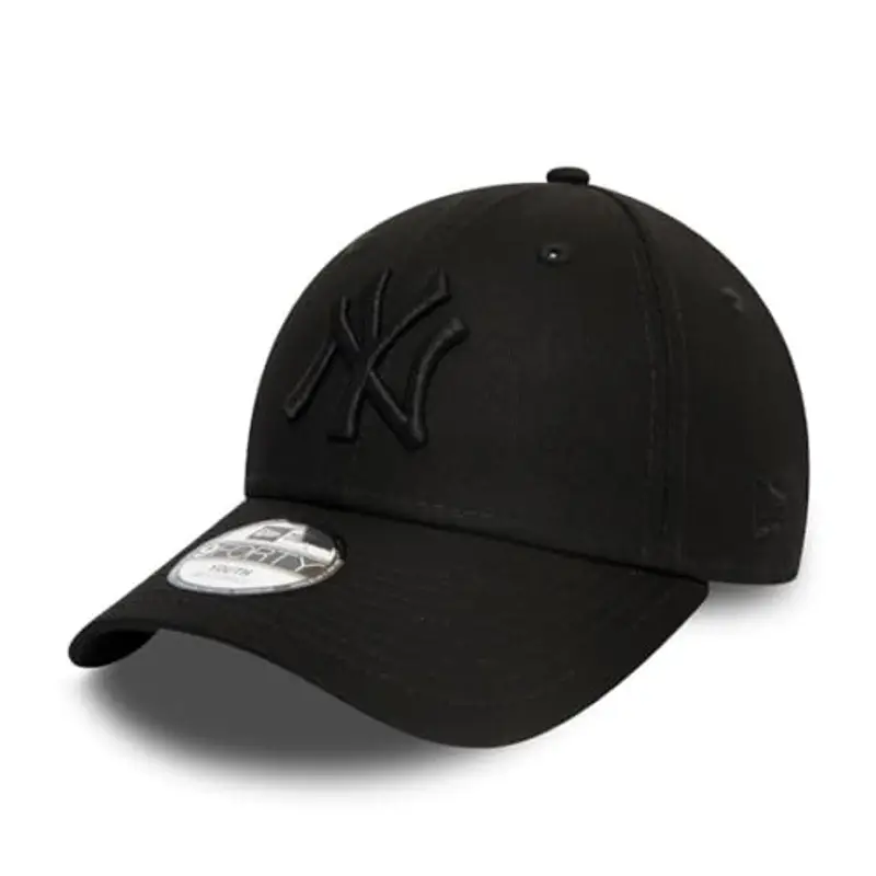 New Era York Yankees 9forty Adjustable Kids cap League Essential Black/Black - Youth
