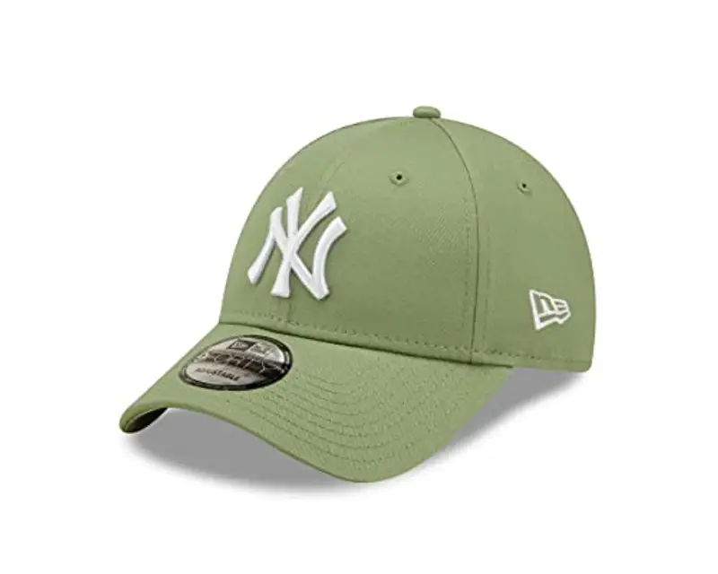 New Era York Yankees Kappe Grün Größe verstellbar Yankee cap Grüne Basecap League Essential - One-Size