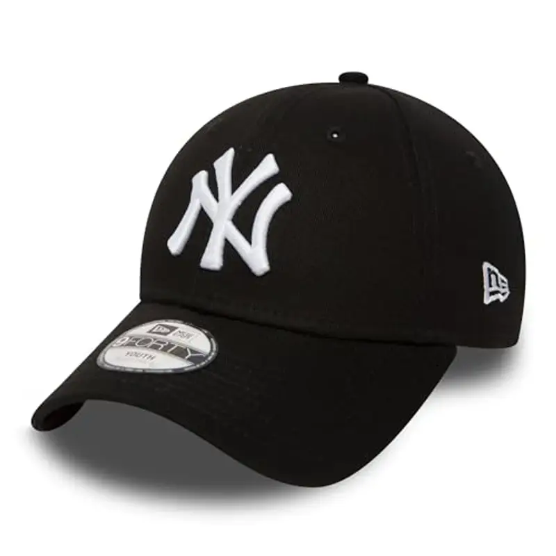 New Era York Yankees Kids 9forty Adjustable MLB League Black/White - Youth