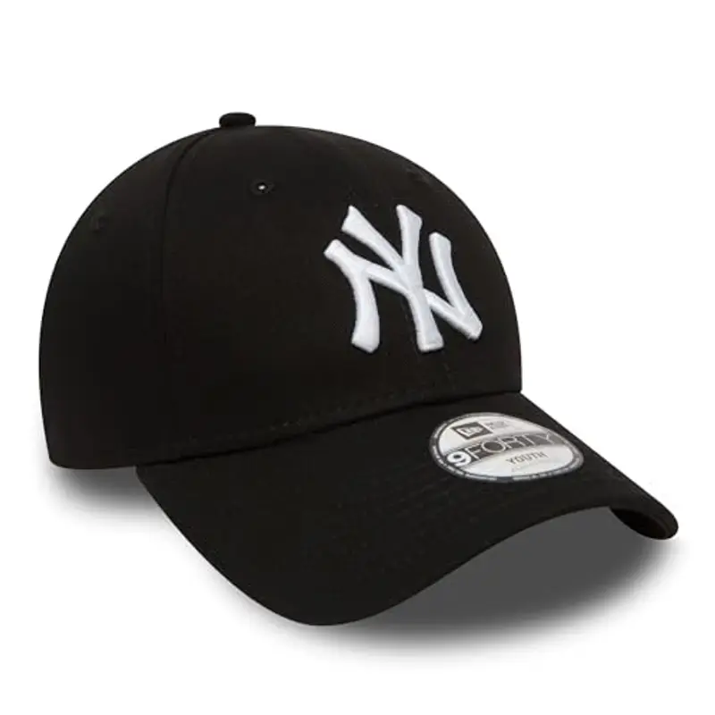New Era York Yankees Kids 9forty Adjustable MLB League Black/White - Youth miniatura 2