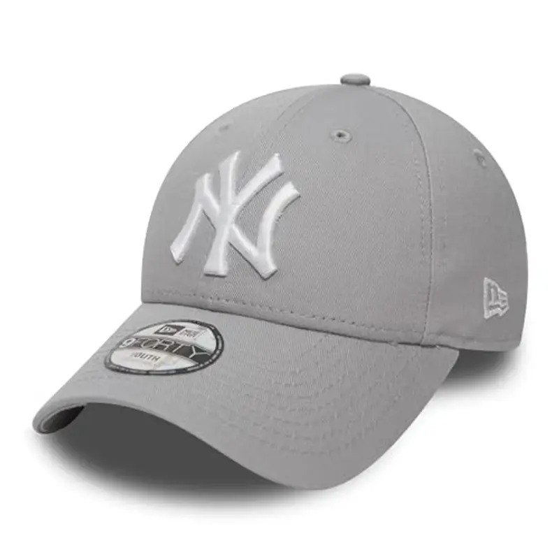New Era York Yankees Kids 9forty Adjustable MLB League Grey/White - Youth