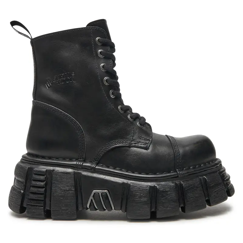 Anfibi NEW ROCK M-NEWMILI083-S39 Nero