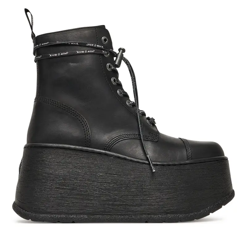 Polacchine NEW ROCK M-WALL083CCT-C2 Nero