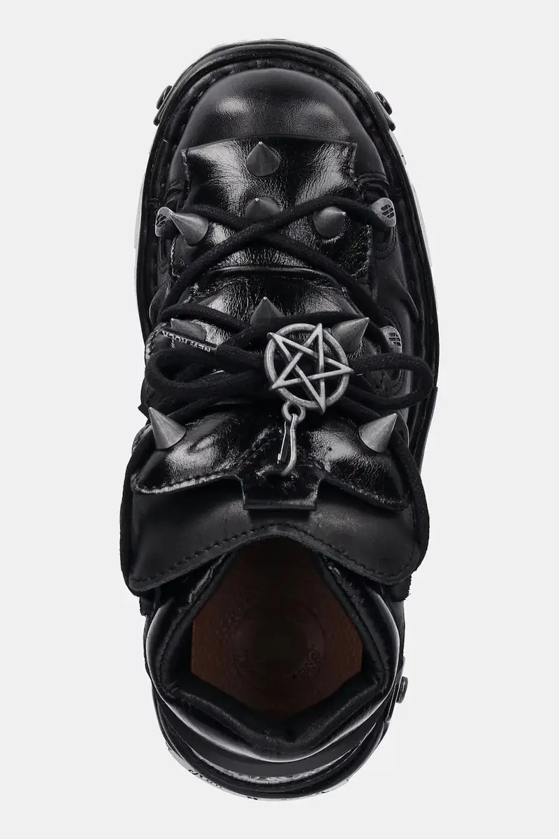 scarpe colore nero M-110-S1 miniatura 4