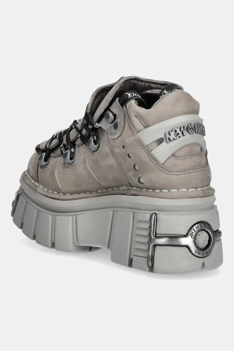 New Rock Scarpe da ginnastica Donna Grigio 2886298 miniatura 3