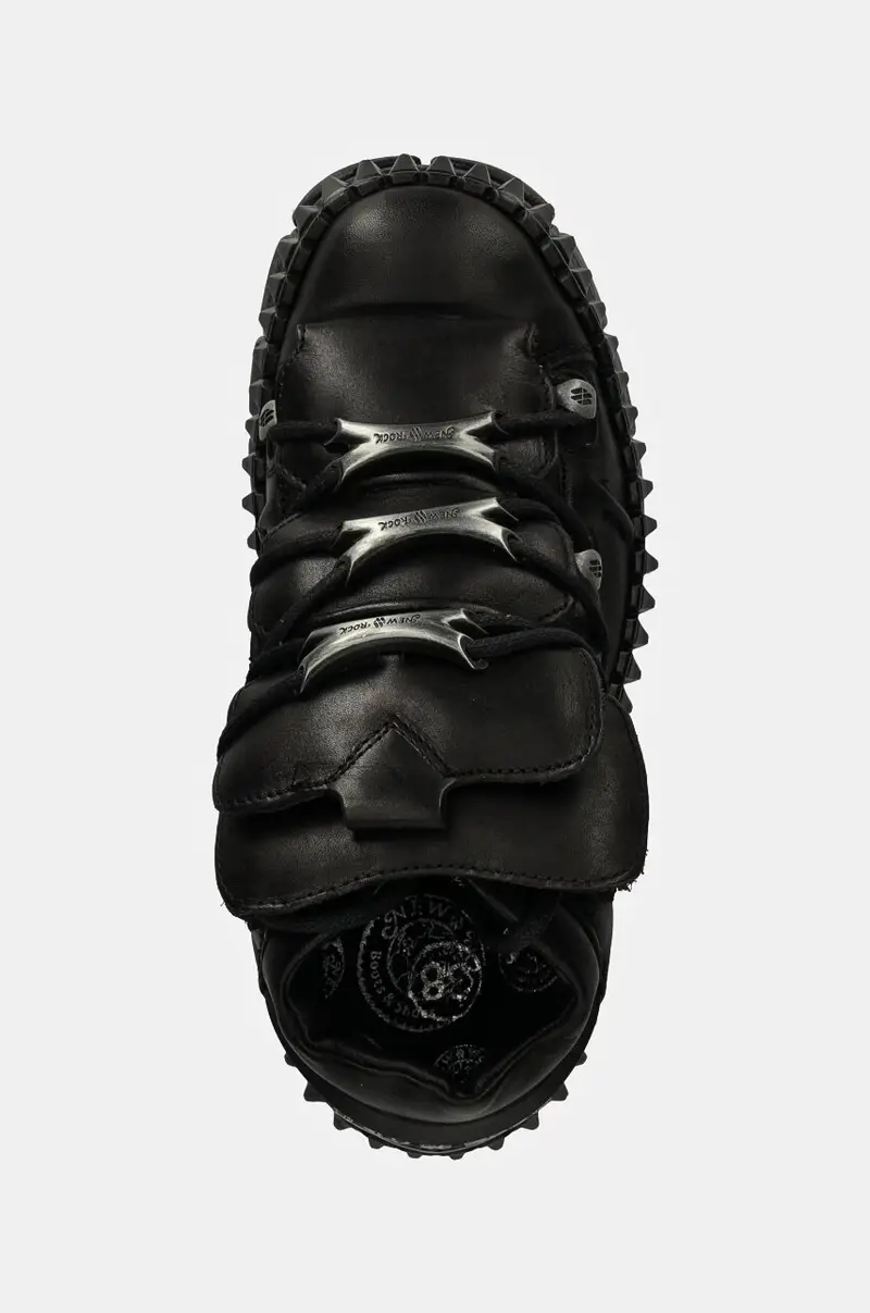 sneakers CRUST NEGRO + TOWER CASCO NEGRO colore nero M-WALL106-S13 miniatura 4