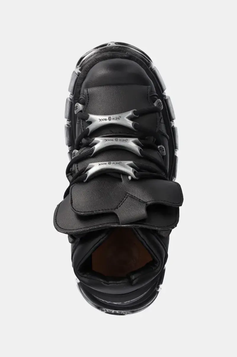 sneakers Negro Tower + Negro Acero colore nero M-106-VS1 miniatura 4