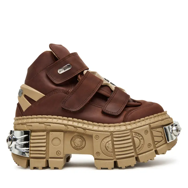 Sneakers NEW ROCK M-WALL285-C16 Marrone