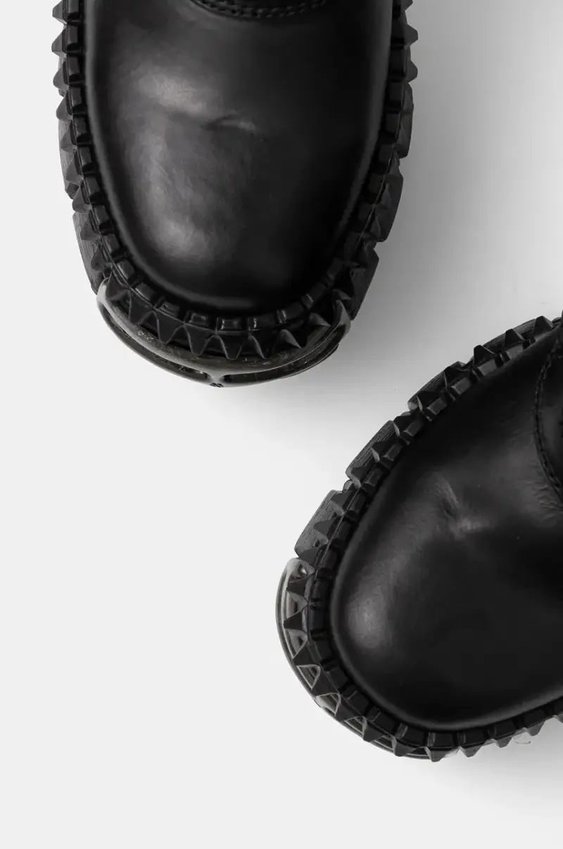 stivaletti alla caviglia in pelle ITALI NEGRO NOMADA + TOWER CASCO + ACERO PICOS donna colore nero M-WALL373-S10 miniatura 5