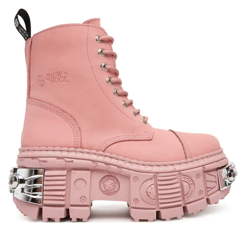 Stivaletti NEW ROCK M-WALL083C-C11 Rosa