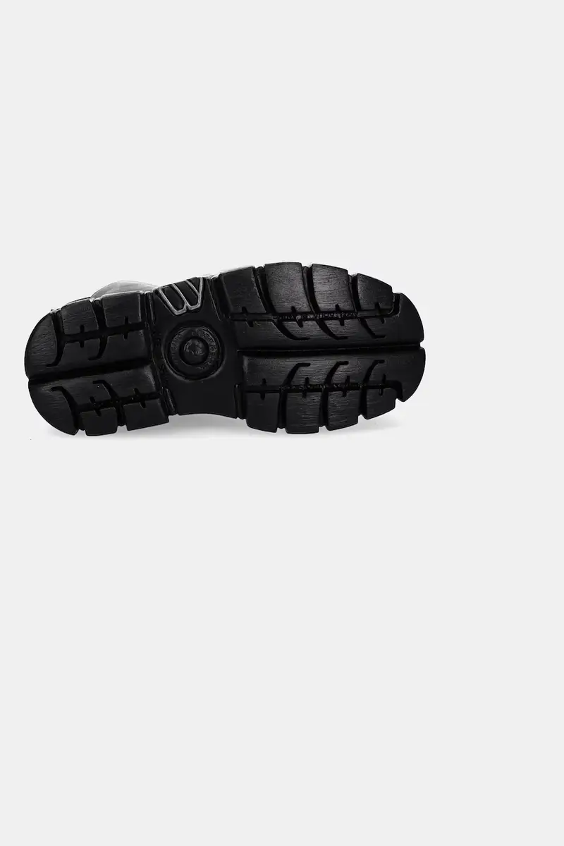 stivali in pelle Crust Negro, Tower Negro + Lateral colore nero M-NEWMILI083-S39 miniatura 5