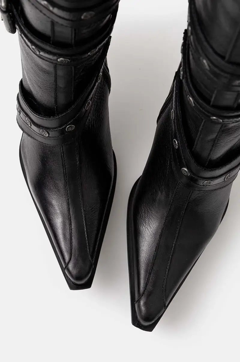 stivali in pelle ITALI NEGRO + MALICIA TACON CARIBE ACERO donna colore nero M-9029-C10 miniatura 5