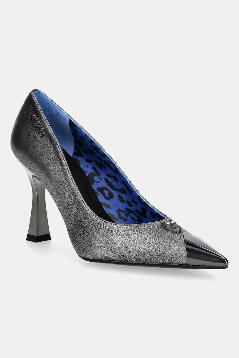 tacchi in pelle HYBRID colore grigio M-PUMP001-S3