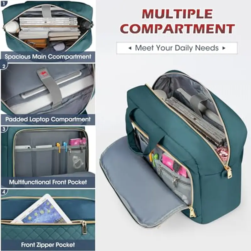 NEWHEY Borsa messenger Donna Verde 1600793 miniatura 3