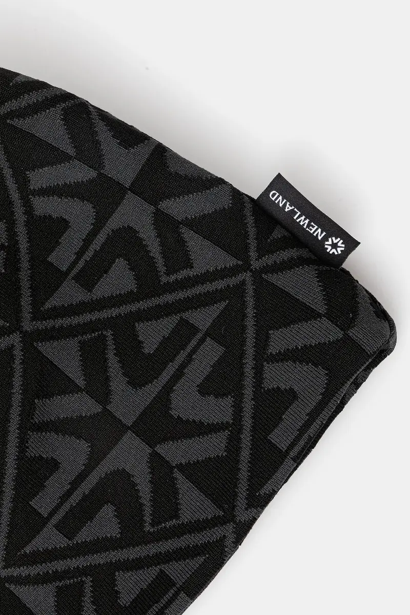 berretto DOUBLE BEAINIE Nero miniatura 2