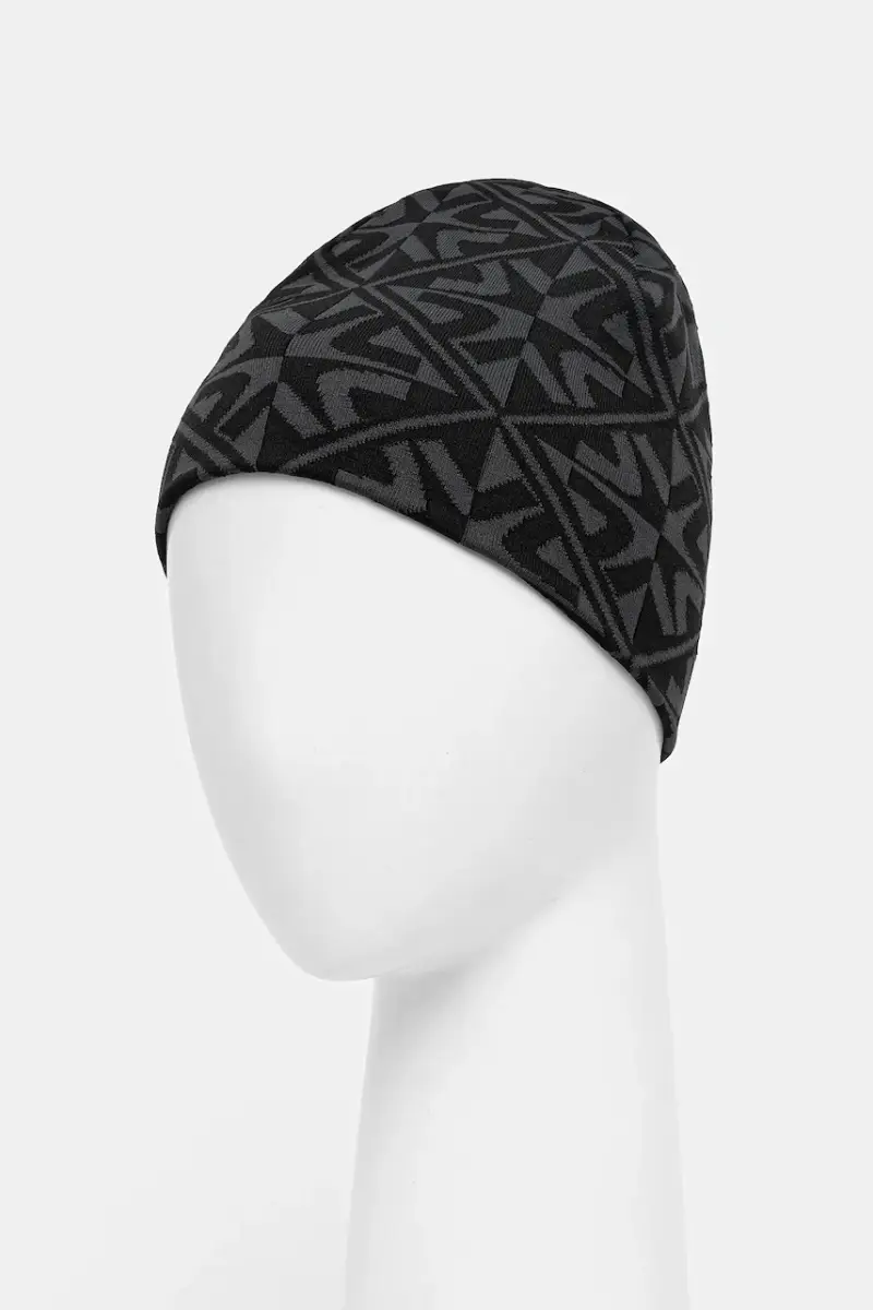 berretto DOUBLE BEAINIE Nero miniatura 3