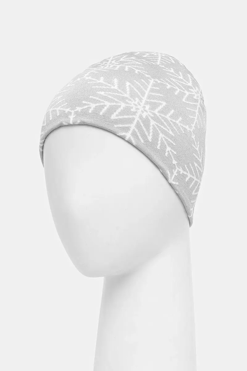 berretto DOUBLE BEANIE Grigio miniatura 2