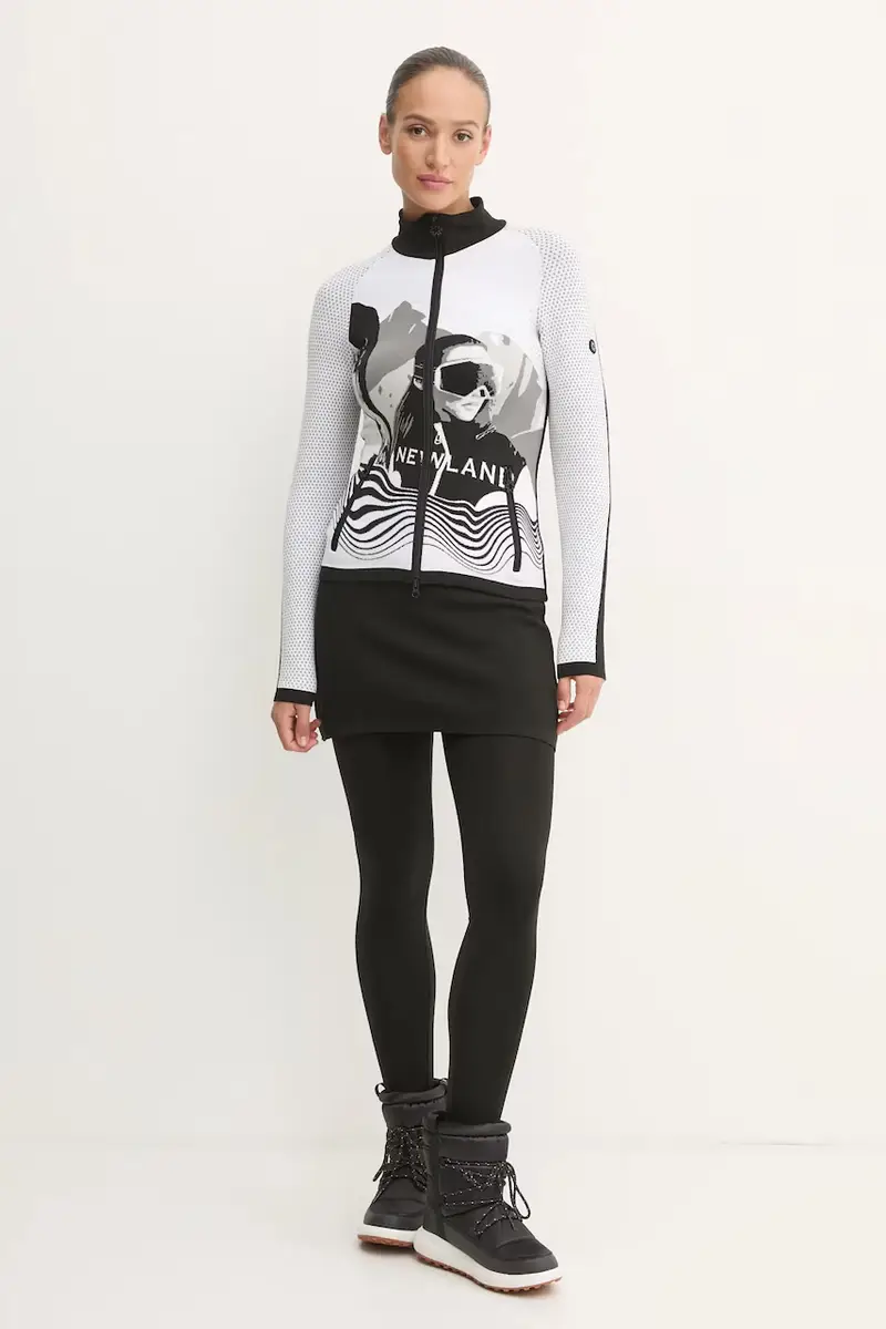 Newland Cardigan Donna Bianco 3242926 miniatura 2