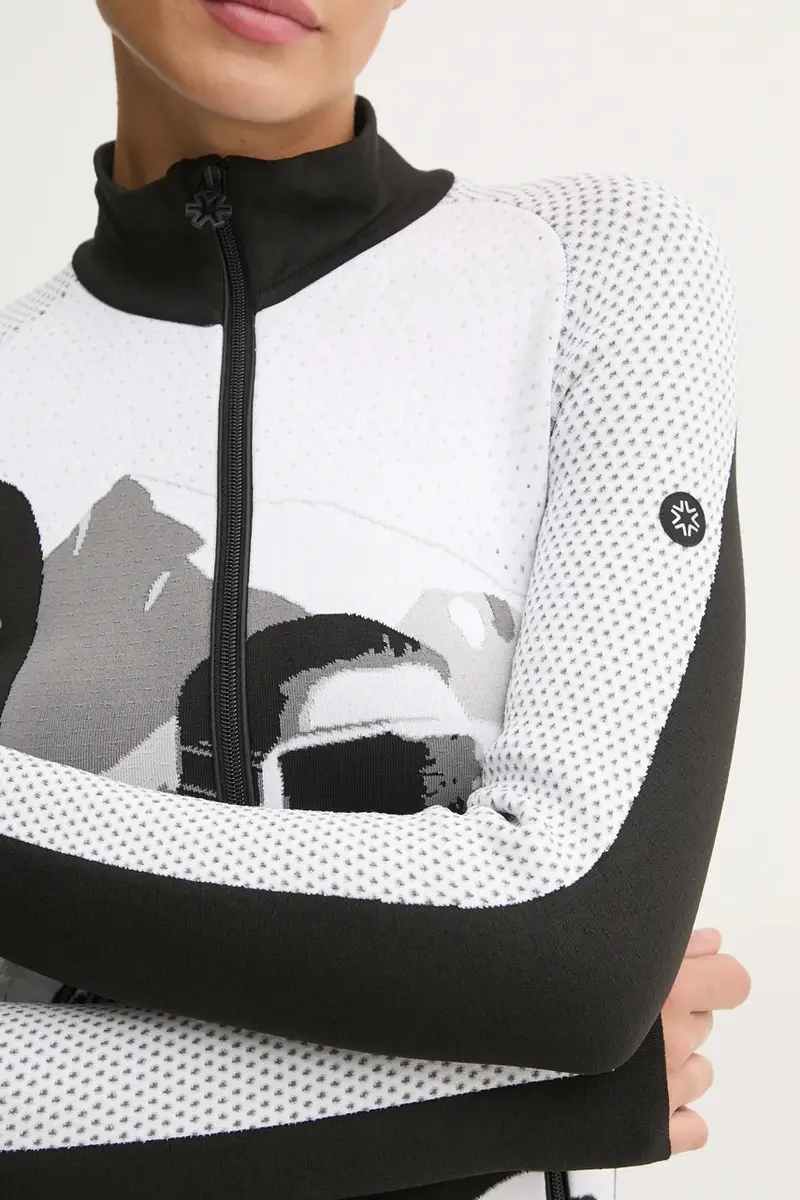 Newland Cardigan Donna Bianco 3242926 miniatura 5