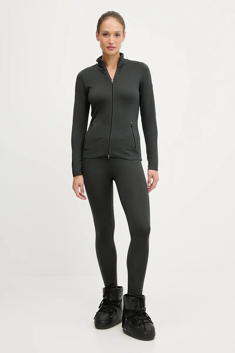 felpa funzionale LADY FULL ZIP Grigio miniatura 2