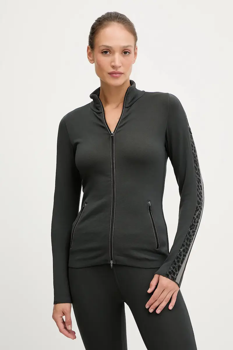 felpa funzionale LADY FULL ZIP Grigio