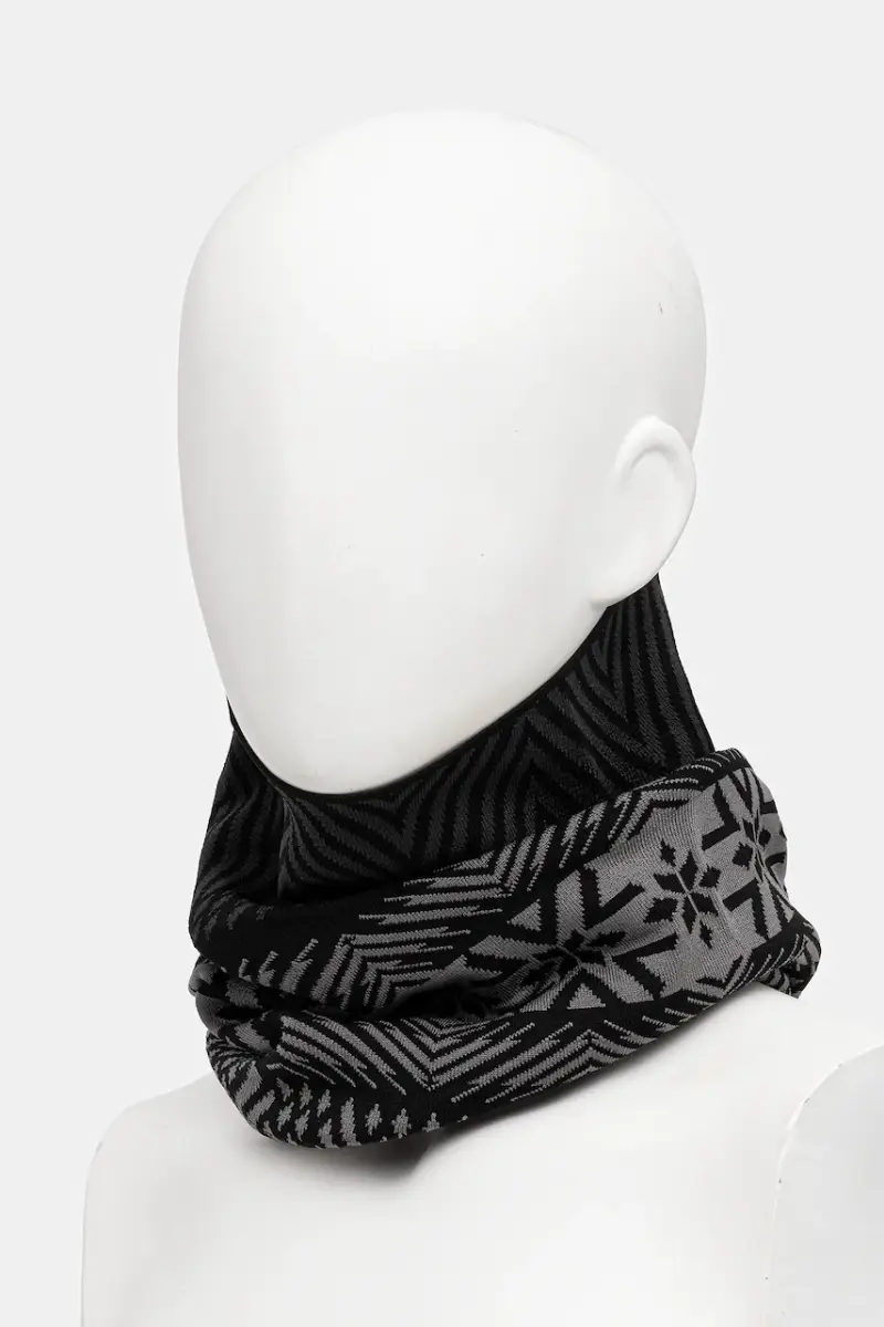 foulard multifunzione NECKWARMER Nero miniatura 2