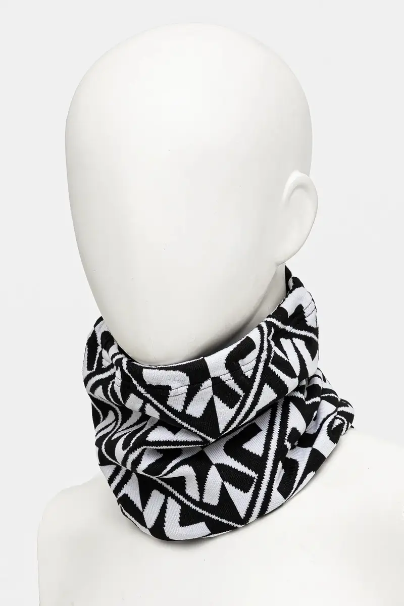 foulard multifunzione Tulip donna colore nero N54404.108 miniatura 2