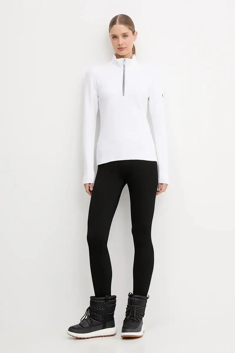 longsleeve funzionale LADY T-NECK Bianco miniatura 2