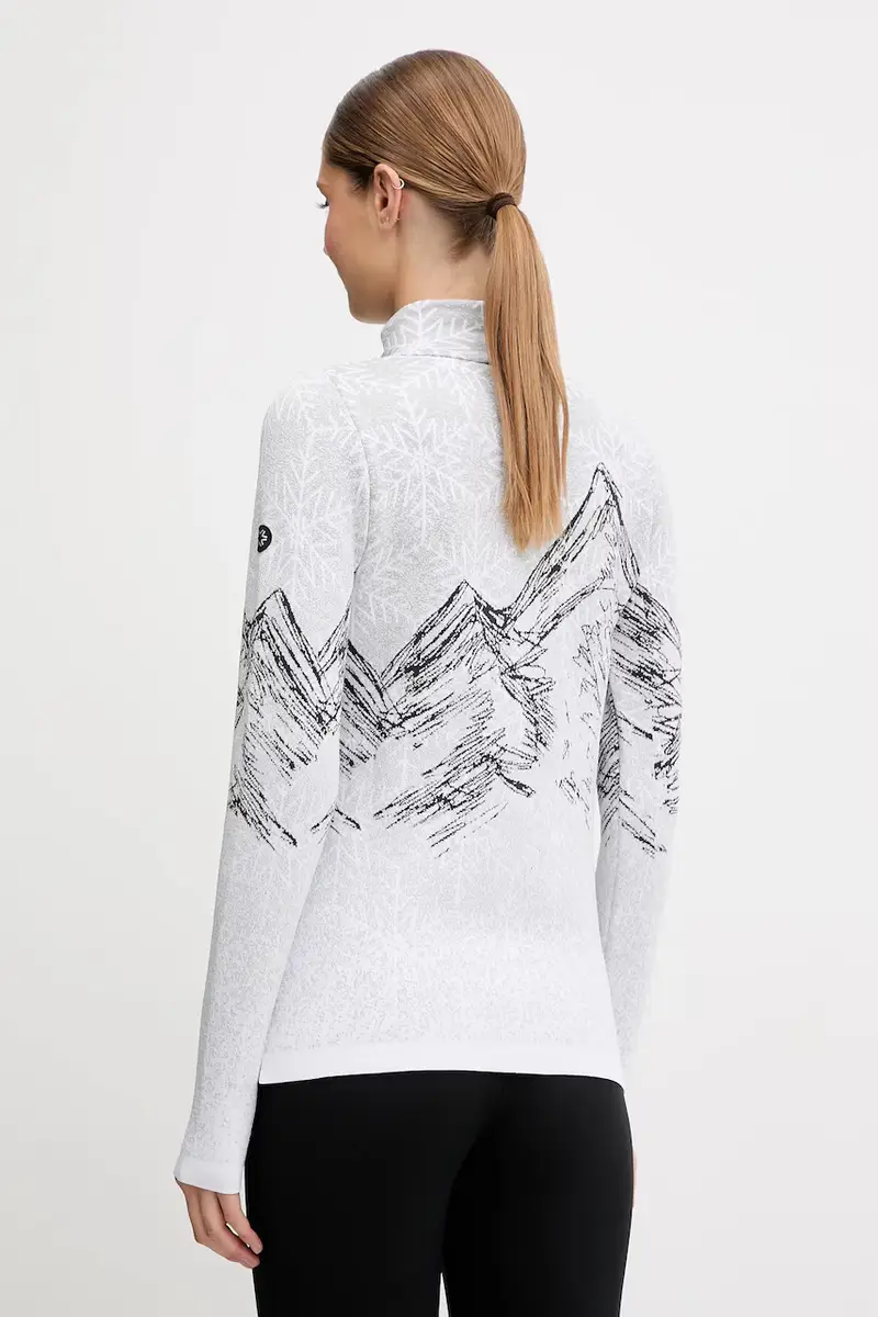 longsleeve funzionale LADY T-NECK Grigio miniatura 3