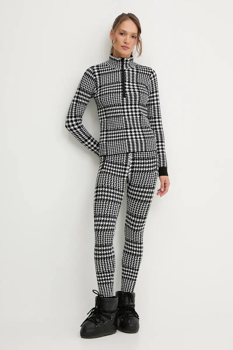 longsleeve funzionale LADY T-NECK Nero miniatura 2