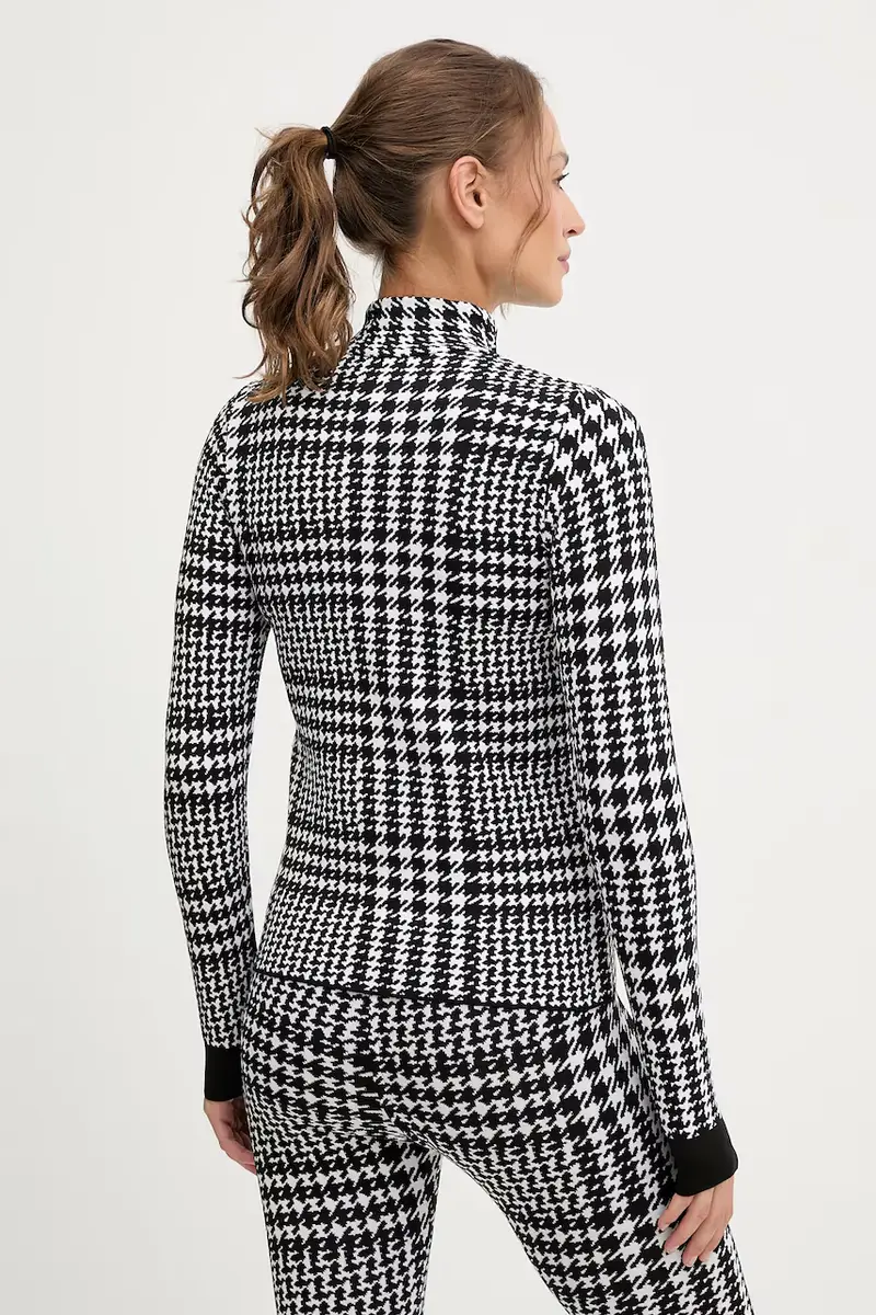 longsleeve funzionale LADY T-NECK Nero miniatura 3