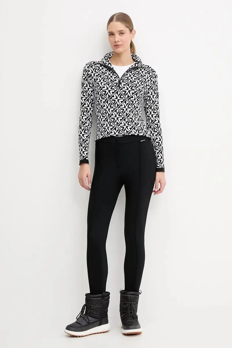 longsleeve funzionale LADY T-NECK Nero miniatura 2