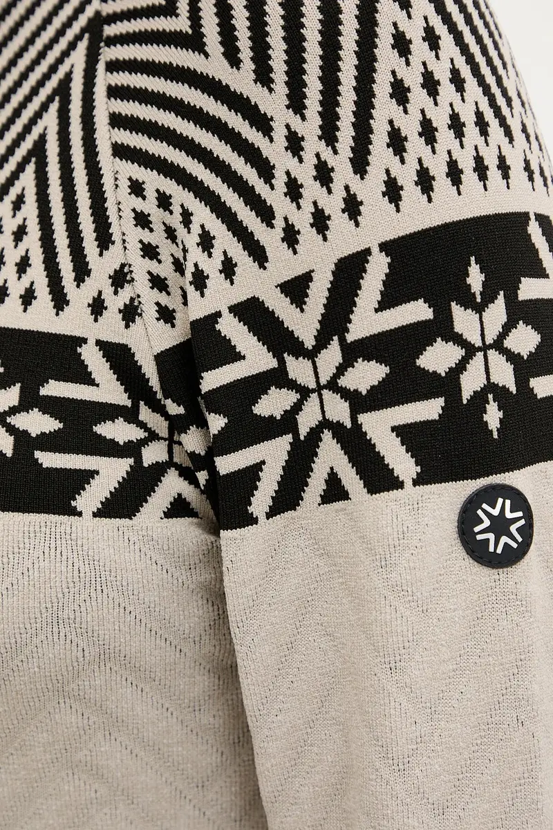 longsleeve funzionale LADY TURTLENECK Beige miniatura 5