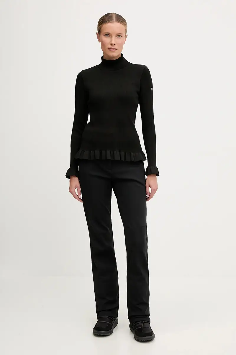 longsleeve funzionale LADY TURTLENECK Nero miniatura 2