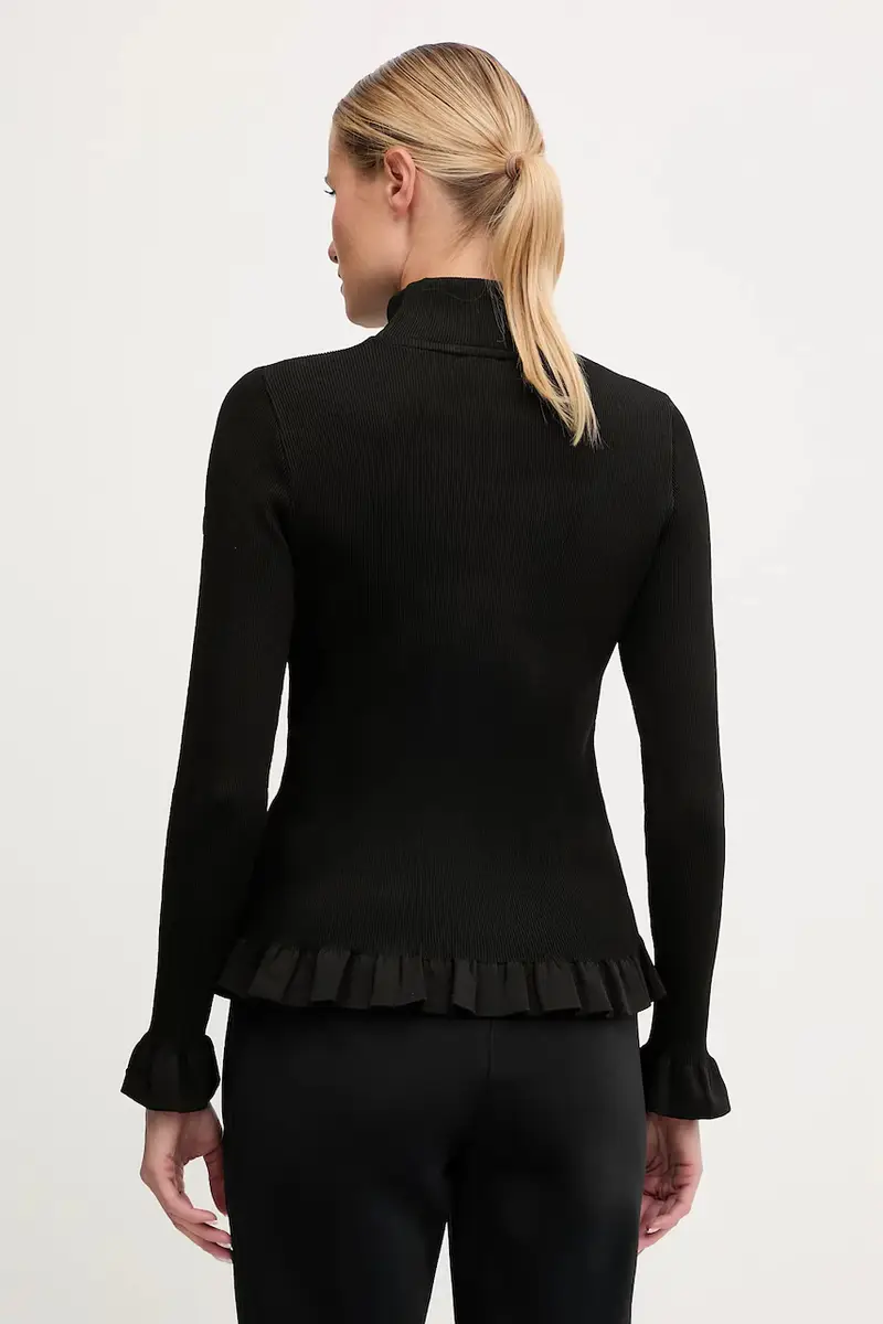 longsleeve funzionale LADY TURTLENECK Nero miniatura 3