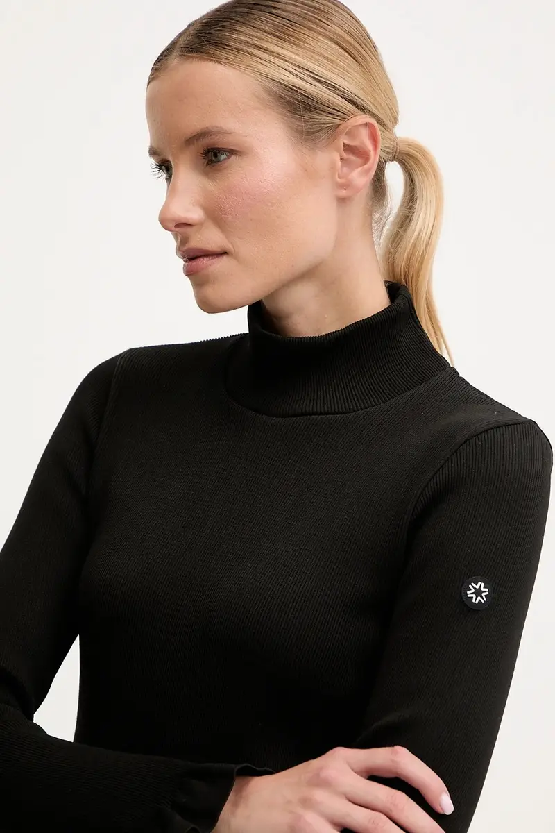 longsleeve funzionale LADY TURTLENECK Nero miniatura 4