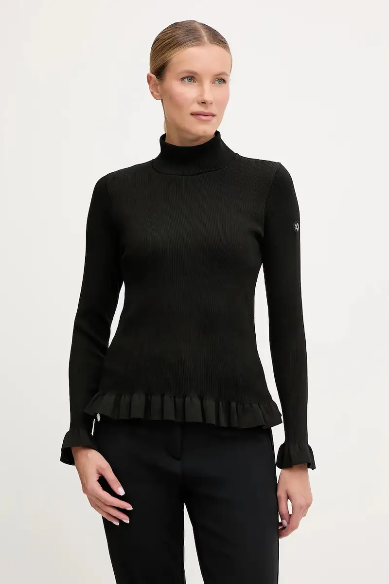 longsleeve funzionale LADY TURTLENECK Nero