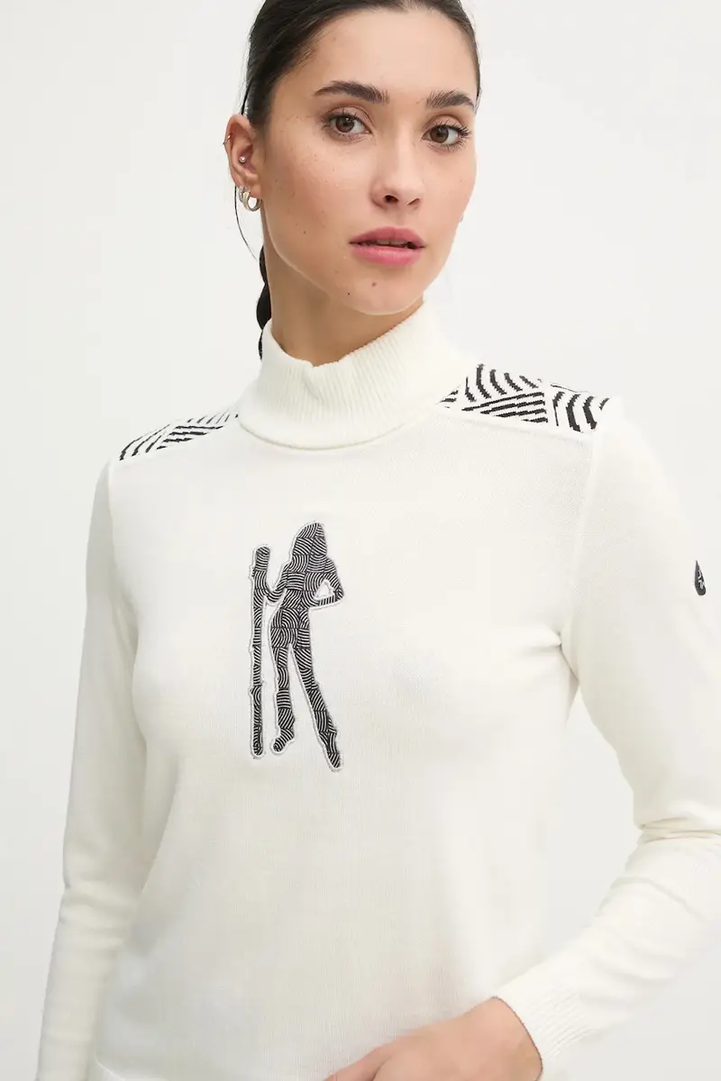 maglione Fleur donna colore beige N46548.91 miniatura 4