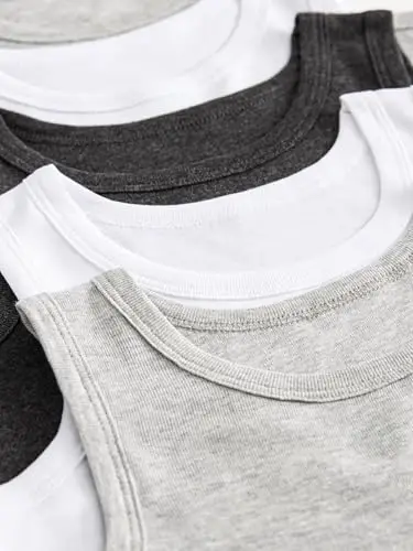 NEXT Canotte Grigio 3131094 miniatura 3