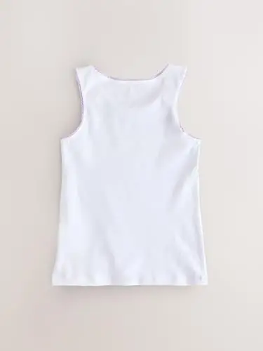 NEXT Canotte Ragazza Bianco 3453894 miniatura 2