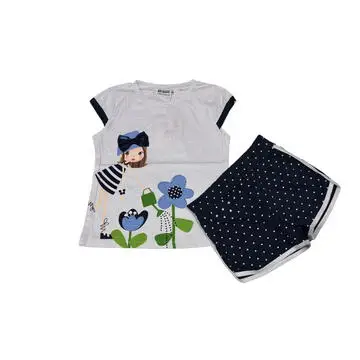 COMPLETO CORTO STAMPA BAMBINA NEXT SEASON 33318 (3-7 anni)