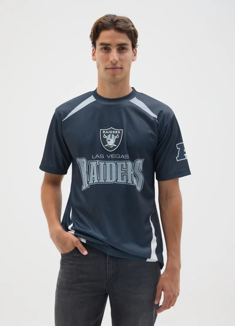 NFL T-shirt Uomo Blu 3852011 miniatura 2