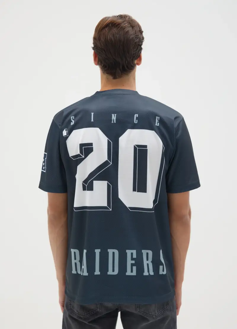 NFL T-shirt Uomo Blu 3852011 miniatura 3