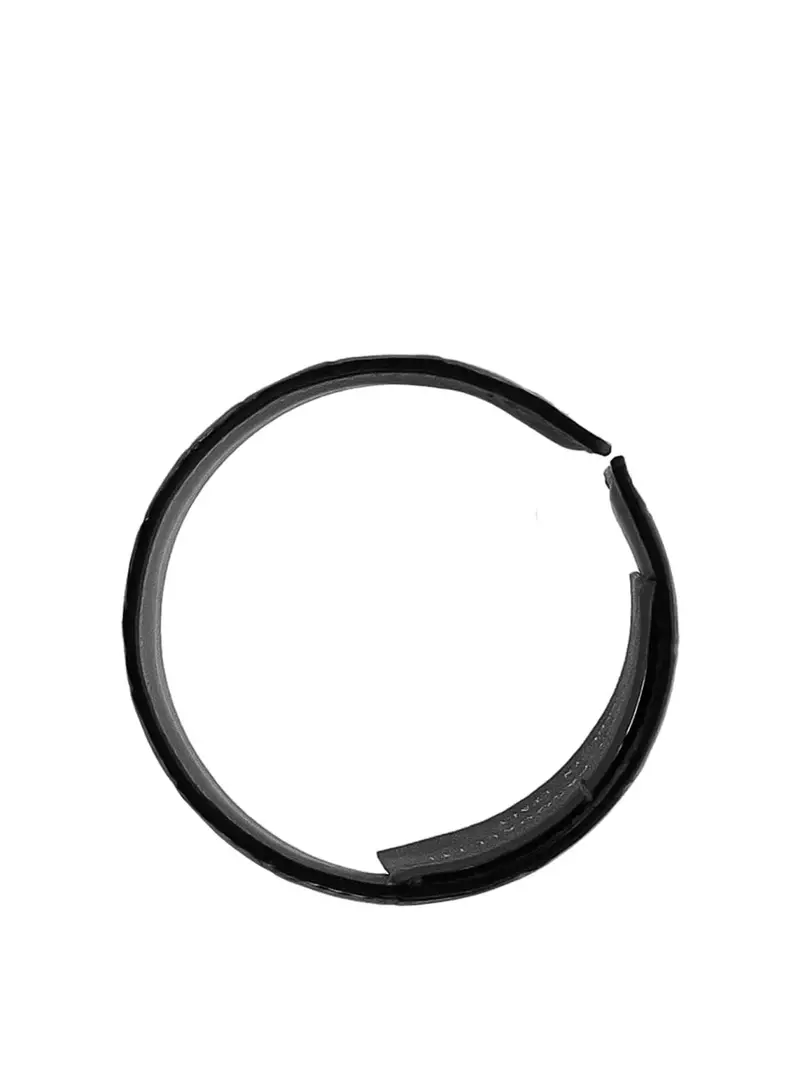 Bracciale rigido - crollo cloc in pelle Marrone