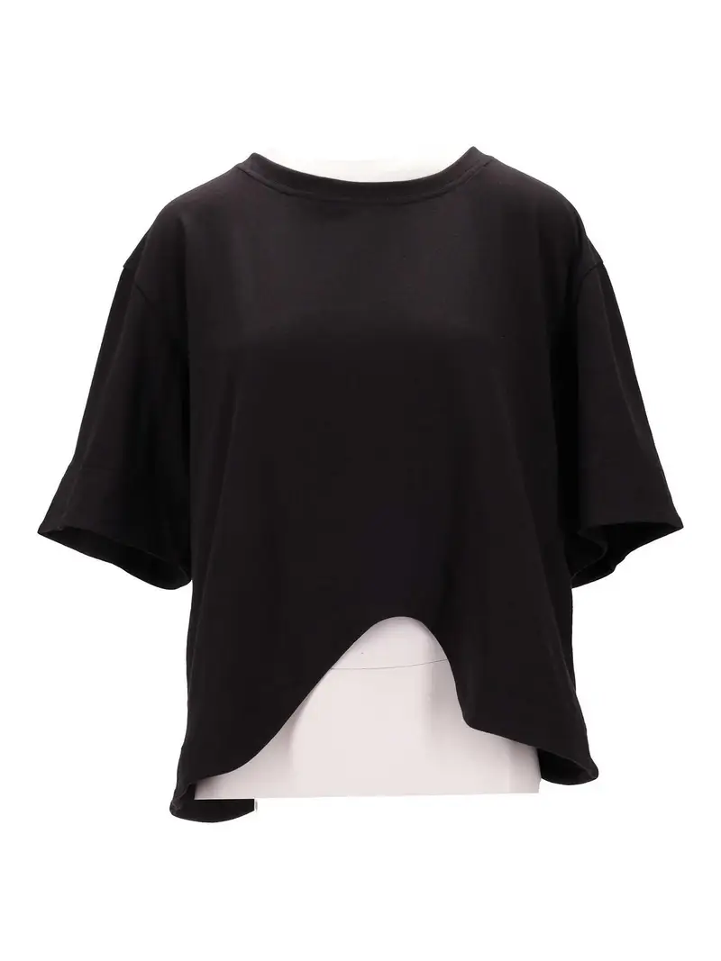 ONDA TEE - Cotton Jersey Nero