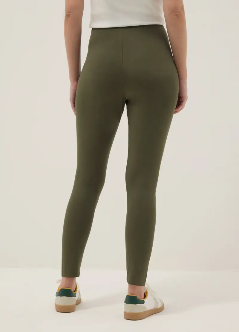 NICOL CARAMEL Leggings Donna Verde 4329687 miniatura 3
