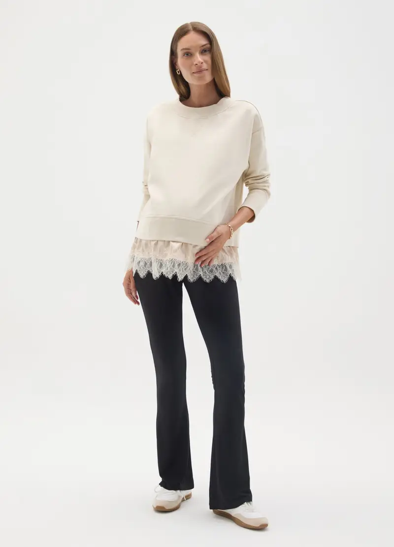 NICOL CARAMEL Leggings Donna Nero 2072321