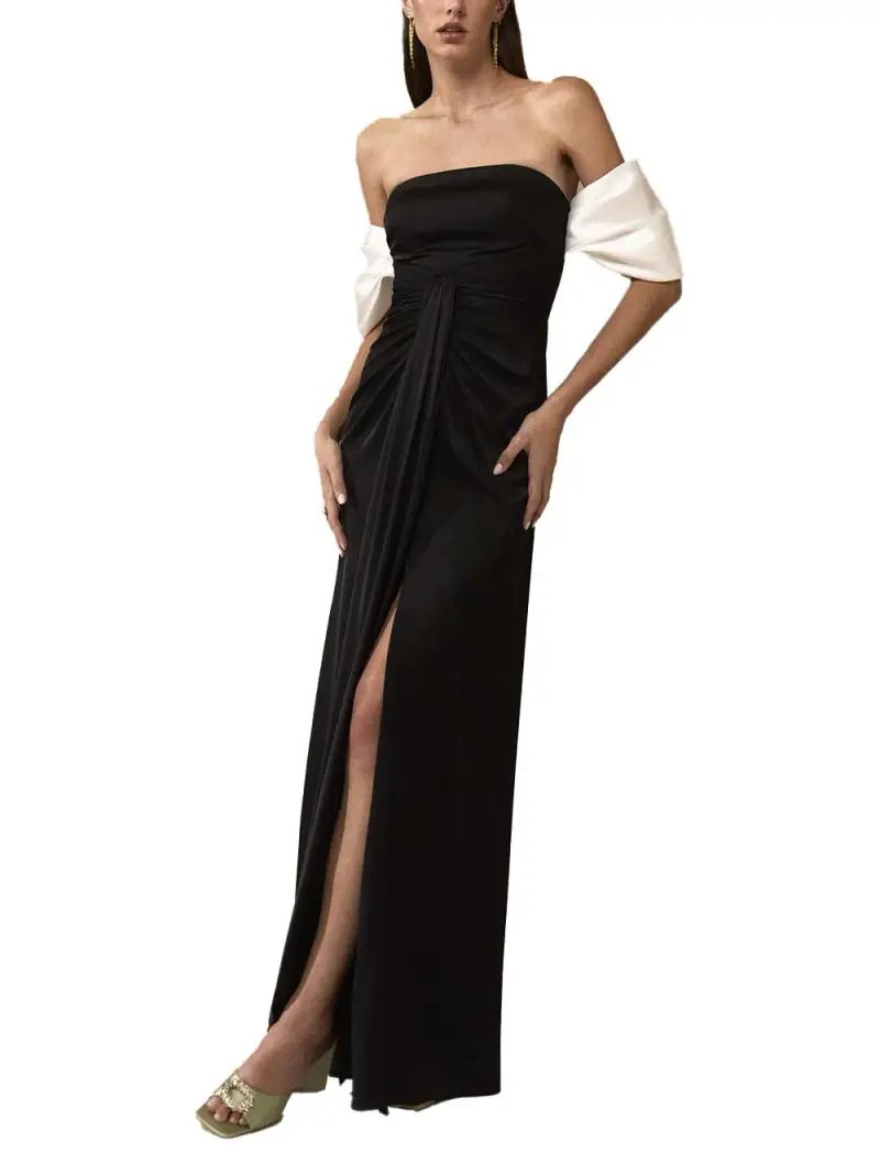 Abito nhoa bianco-nero