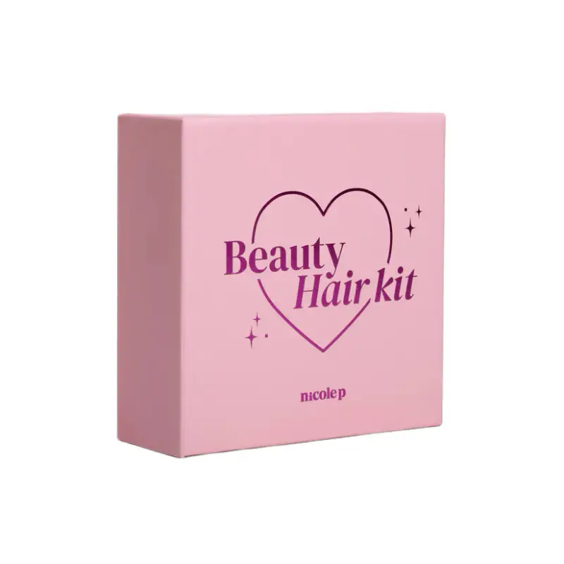 Accessori Kit Beauty Hair - Elastici per capelli, Fermagli e mollette, Cofanetto per capelli miniatura 3